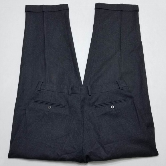 Zanella Dress pants double pleated Charcoal black - Picture 5 of 8